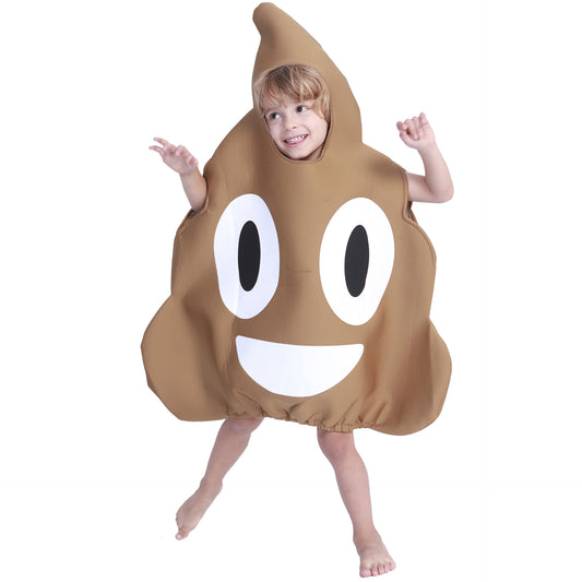 Halloween Costume Sponge Poo Children's Show Set Halloween Costume