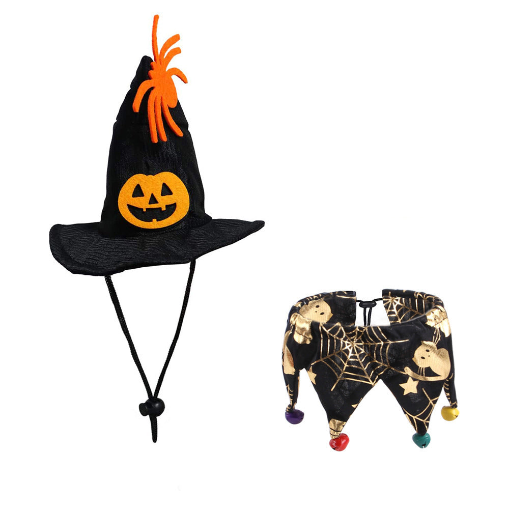 Halloween Hat Scarf Set