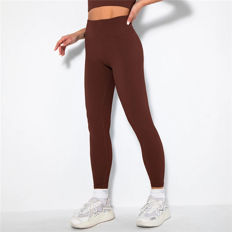 Women Sports Leggings Yoga Pants High Waist Push Up Cycling Leggings Pants Fitness Running Tight Hip Lifting  Leggings Gym Cloth