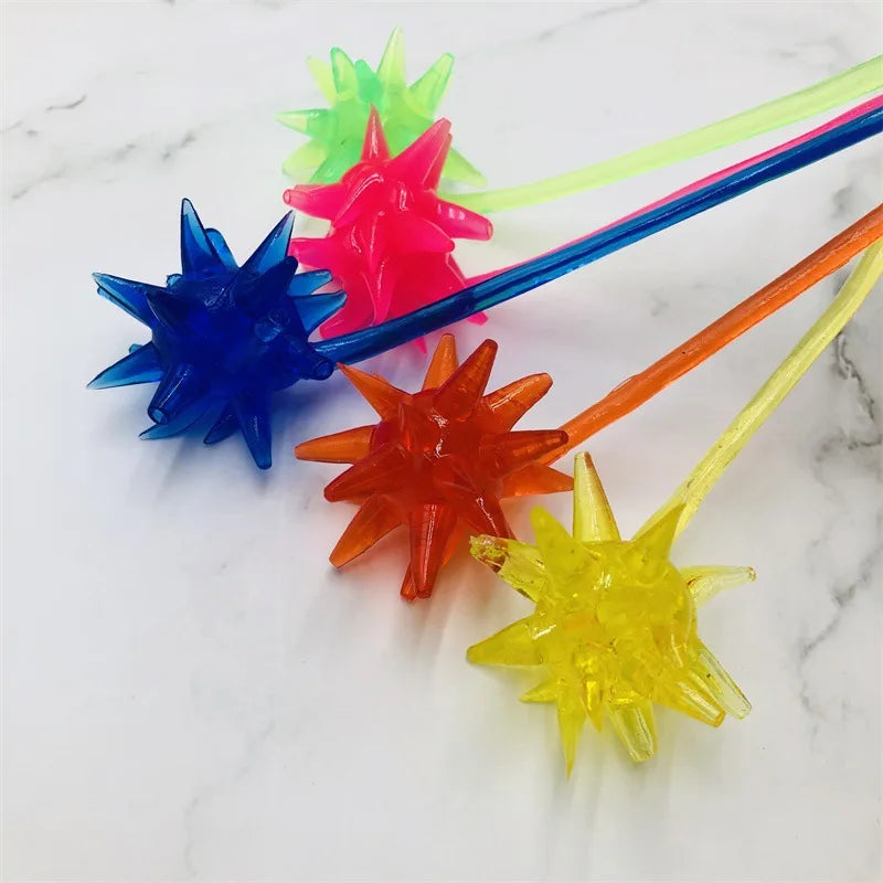 5-50 Pcs Kids Funny Sticky Hands toy Palm Elastic Sticky Squishy Slap Palm Toy kids Novelty Gift Party Favors supplies