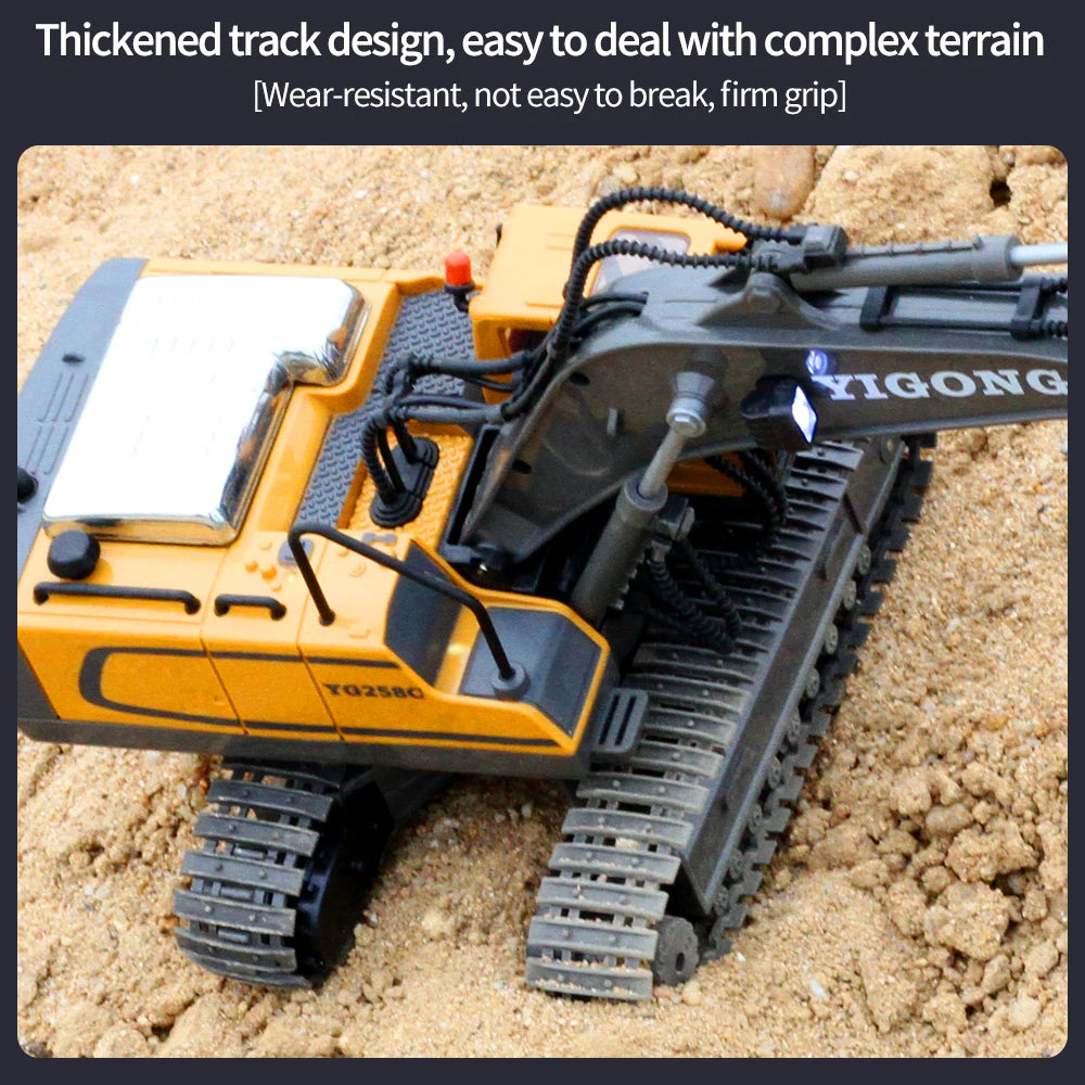 2.4G RC Car Children Toys Remote Control Car Toys For Boys Radio Control Excavator Dump Truck Bulldozer Electric Kids Toys Gift