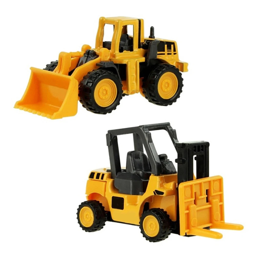 Toy Car 1:64 Mini Alloy Engineering Car Tractor Toy Dump Truck Car Model Classic Kids Toys