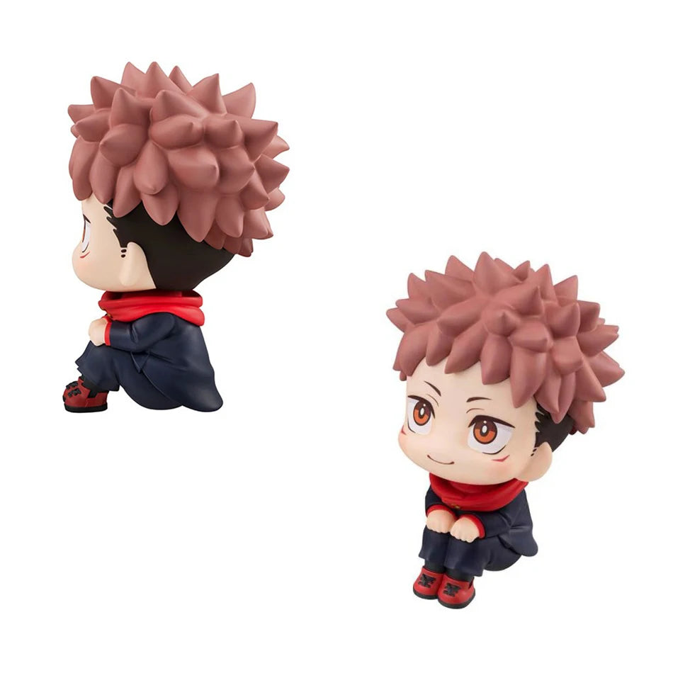 10cm Anime Jujutsu Kaisen Figure Itadori Yuji Gojo Satori Fushiguro Megumi Kugisaki Kawaii Toy PVC Model Action Figure Kid Gift